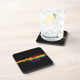 Posavasos Humareda arcoíris de SlipperyJoe ripple humo vapor