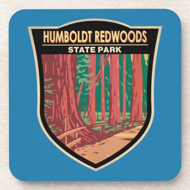 Posavasos Humboldt Redwoods State Park Avenue of the Giants (Frente)