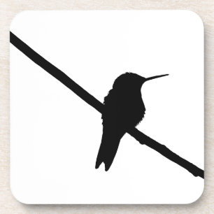 Posavasos Hummingbird Silhouette