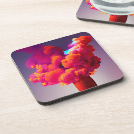 Posavasos Humo colorido