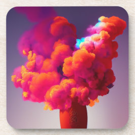Posavasos Humo colorido