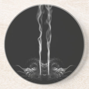 Posavasos Humo de dragón negro