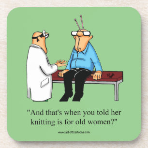 Posavasos Humor de migaja divertida regalo de la montaña ru