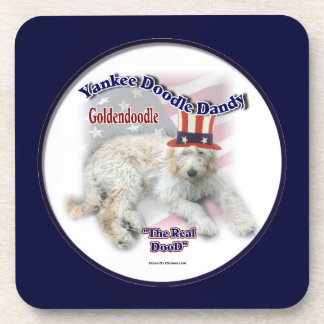 Posavasos Humor político de Goldendoodle