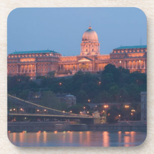 Posavasos HUNGRÍA, Budapest: Puente Szechenyi (Cadena),