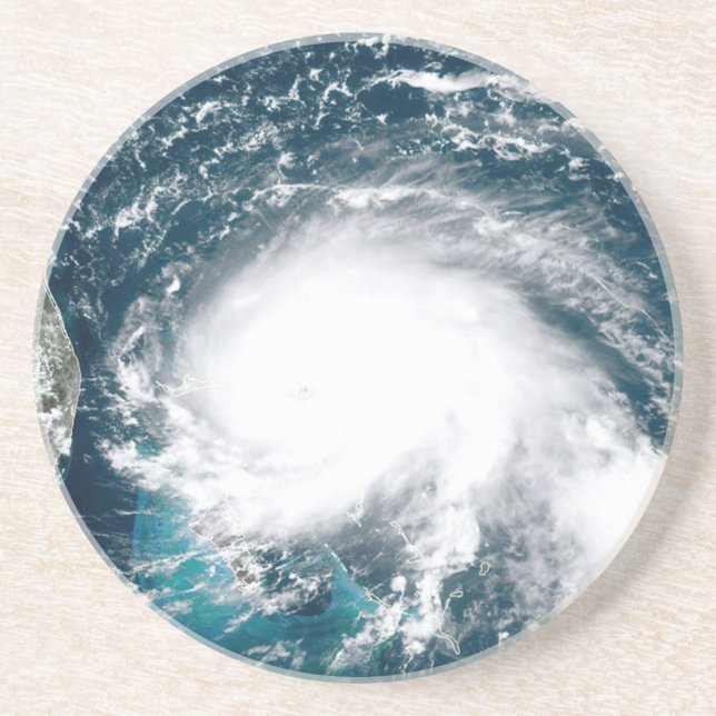 Posavasos Huracán en la costa de Florida (Frente)