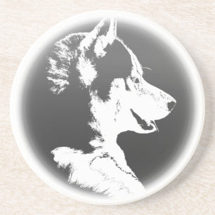 Posavasos Husky Coaster Husky Puppy Dog Coaster
