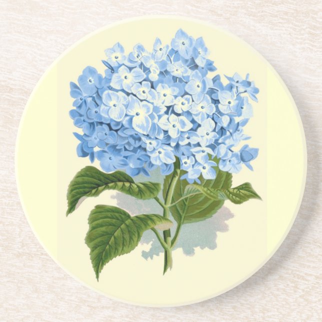 Posavasos Hydrangea del vintage (Frente)