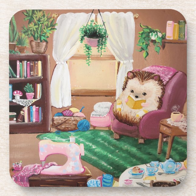 Posavasos Hygge Hedgehog (Frente)
