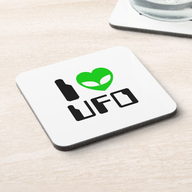 Posavasos I Alien Heart UFO (Lado Izquierdo)