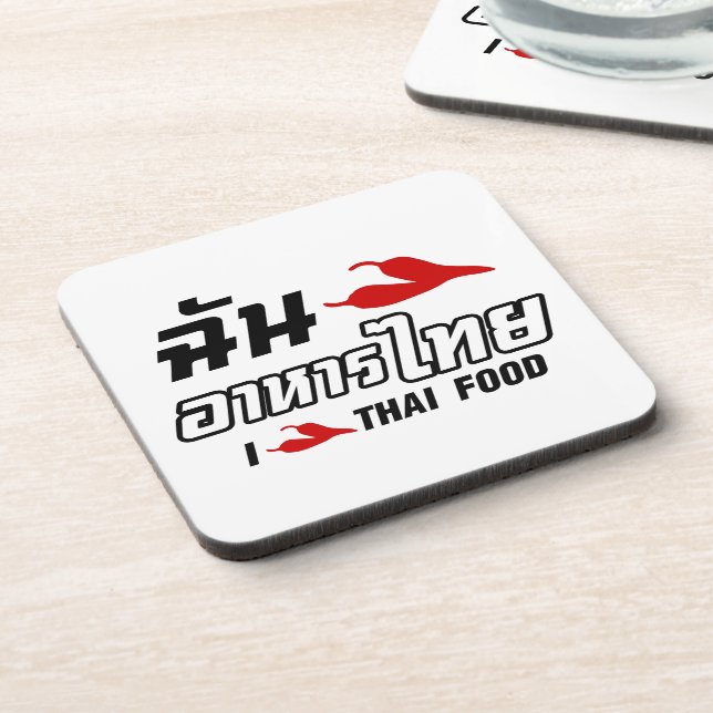 Posavasos I Chili (amor) comida tailandesa (Lado Izquierdo)