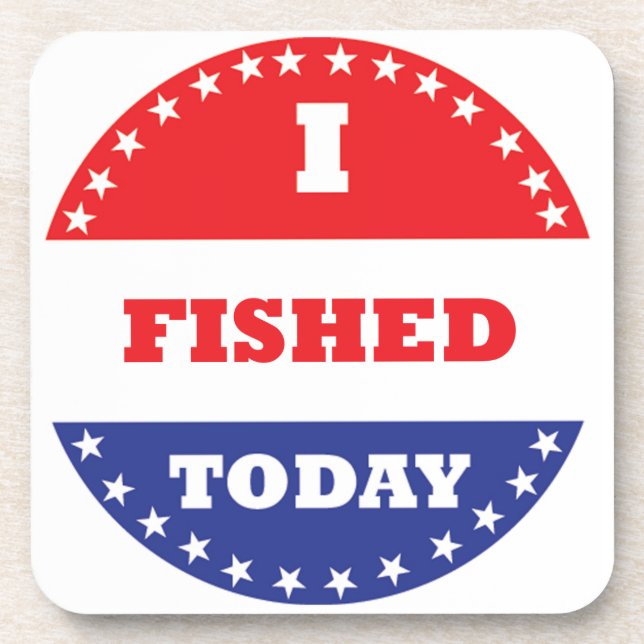 Posavasos I Fished Today (Frente)