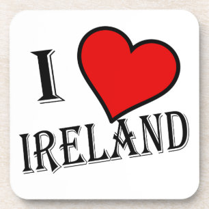 Posavasos I Heart Ireland bk Coast