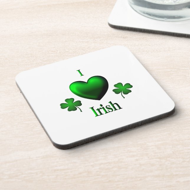Posavasos I Heart Irish (Lado Izquierdo)