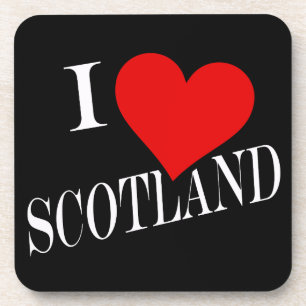 Posavasos I Heart Scotland con coastercnt