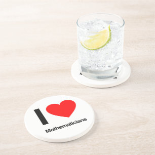 Posavasos i love mathematicians