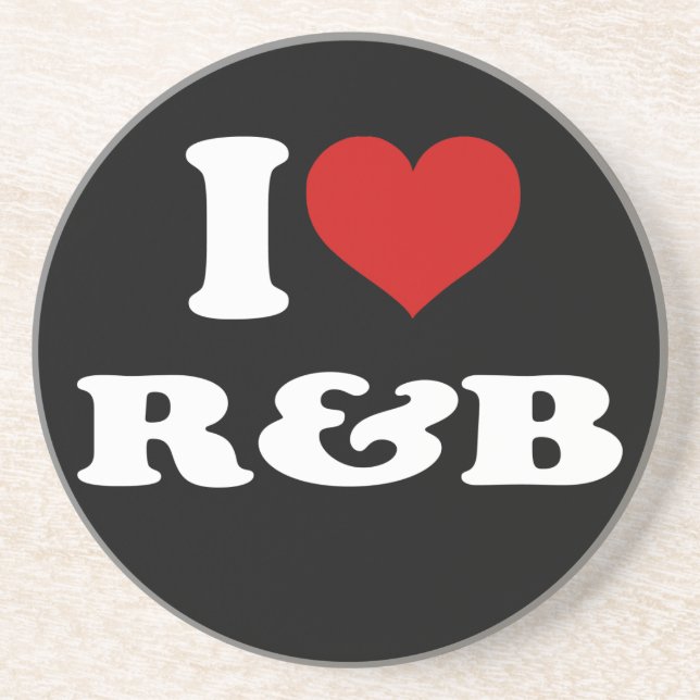 Posavasos I Love R&B (Frente)