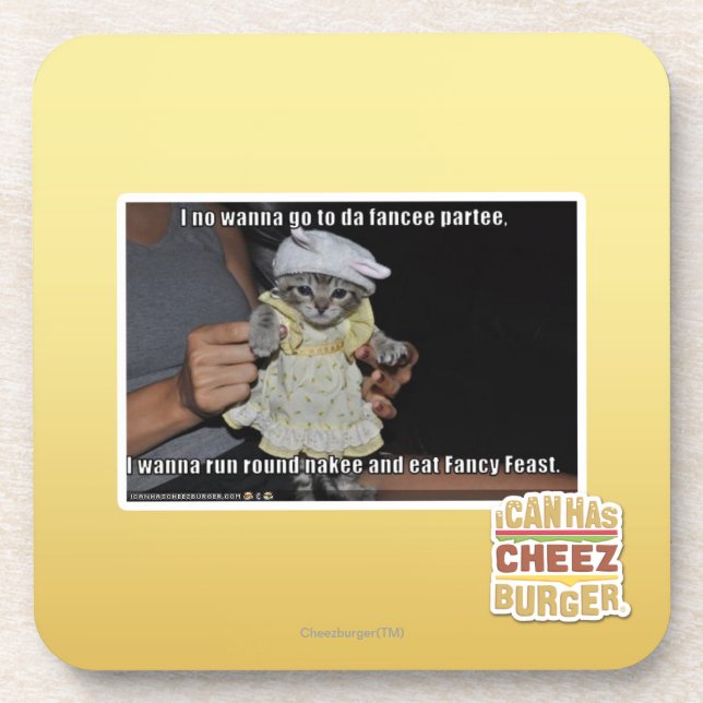 Posavasos I ningún quiere ir al partee del fancee de DA (Frente)