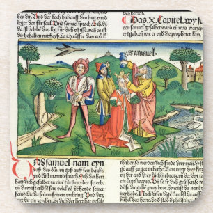 Posavasos I Samuel 10 la coronación y el untar de Saul,