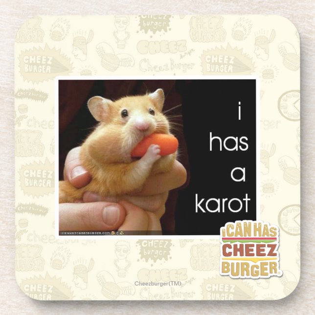 Posavasos I tiene un karot (Frente)