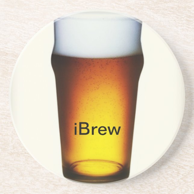 Posavasos iBrew Ale Glass (Frente)
