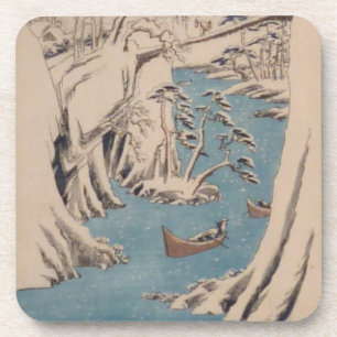 Posavasos Ichiryusai Hiroshige Coaster