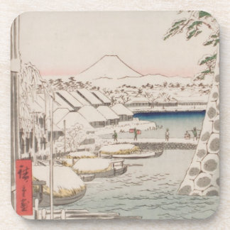 Posavasos Ichiryusai Hiroshige Coaster