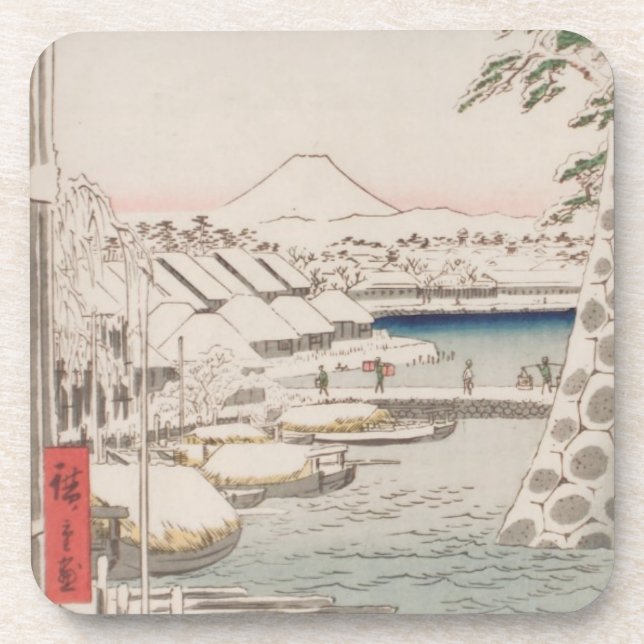 Posavasos Ichiryusai Hiroshige Coaster (Frente)