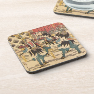 Posavasos Ichiryusai Hiroshige Coaster