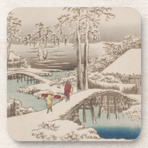 Posavasos Ichiryusai Hiroshige Coaster