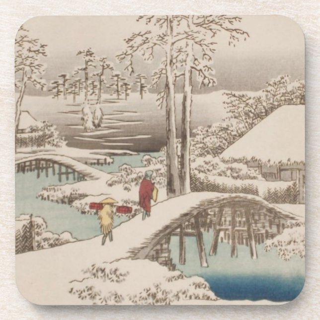 Posavasos Ichiryusai Hiroshige Coaster (Frente)