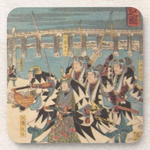 Posavasos Ichiryusai Hiroshige Coaster