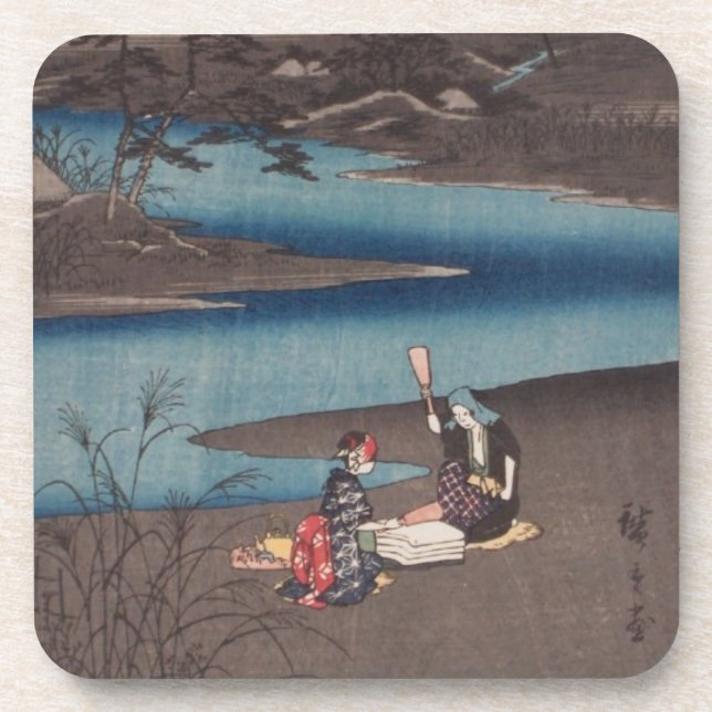 Posavasos Ichiryusai Hiroshige Coaster (Frente)