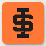 Posavasos Idaho State University Bold Bengala Logo<br><div class="desc">¡Muestre su orgullo en la Universidad Estatal de Idaho con este impresionante logo de Bengala! Con los potentes interbloqueos "I" y "S" en los icónicos colores negro y naranja de la escuela, este diseño representa la fuerza y determinación de los estudiantes, ex alumnos y fans de la ISU. Una manera...</div>