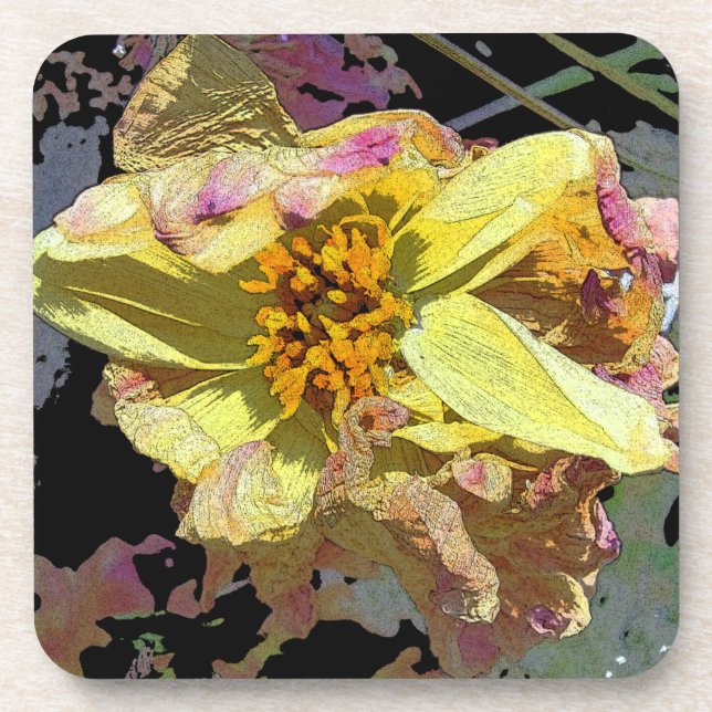 Posavasos "il passaggio di fiori" (Frente)