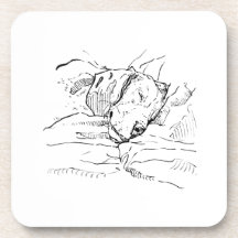 Ilustración de amante de perros Beagle