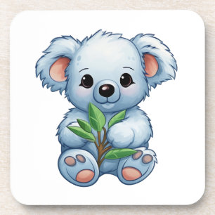 Posavasos Ilustración de koala de dibujos animados