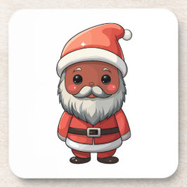 Posavasos Ilustracion del Personalizado Santa Claus