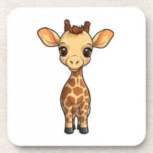 Posavasos ilustracion personalizado giraffe