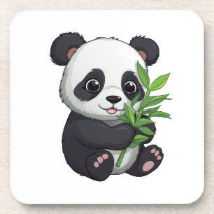 Posavasos ilustracion personalizado panda