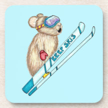 Ilustracion Tahoe Pika Skier