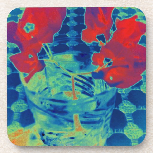 Posavasos imagen de bougainville (Frente)