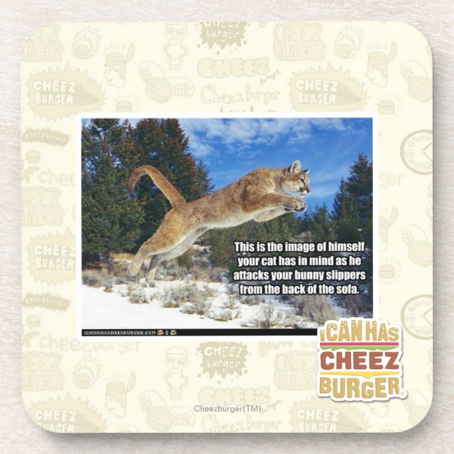 Posavasos Imagen del gato (Frente)