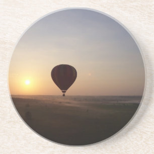 Posavasos Imagen fotográfica del globo aerostático Sunrise