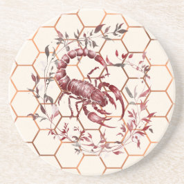 Posavasos Imán elegante de Escorpio