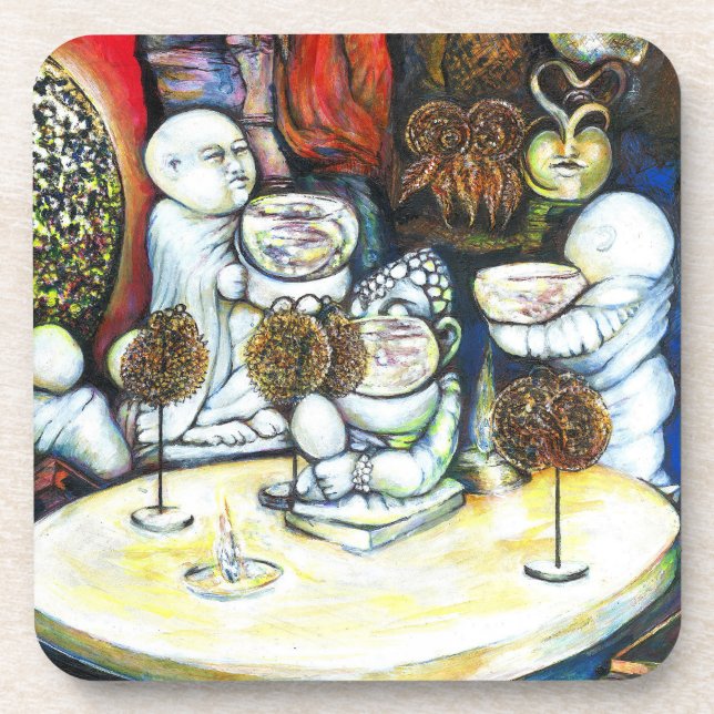 Posavasos Impermeable por el desafío (Frente)