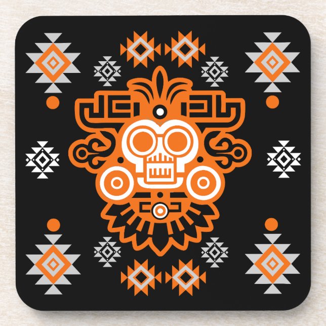 Posavasos Impresión Azteca Arizona (Frente)
