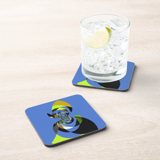 Posavasos Impresión de arte de diseño de vectores para mujer (Lado Derecho)