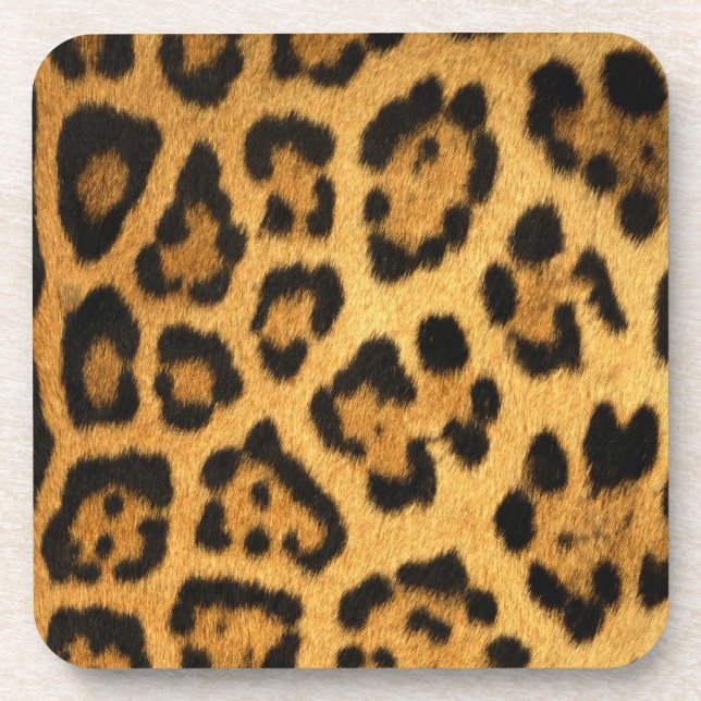 Posavasos Impresión de harina Jaguar (Frente)