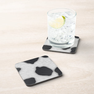 Posavasos Impresión de la vaca lechera